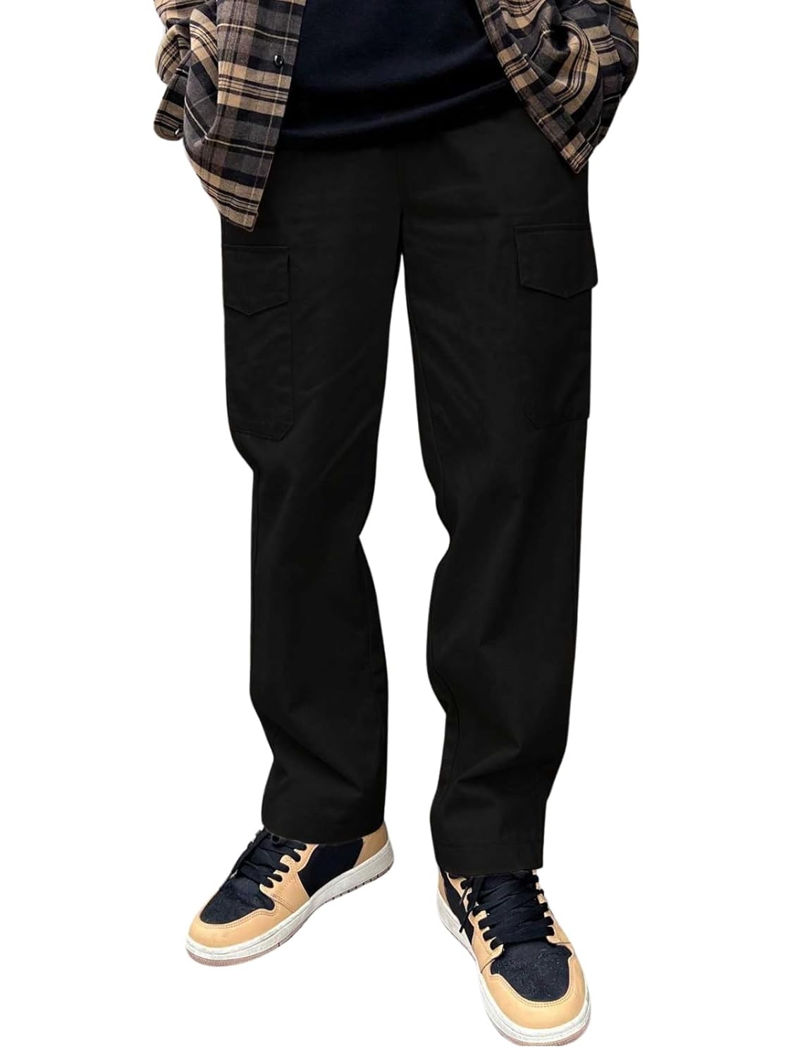 Leriya Fashion Men Mid Rise Baggy Cargo Pant Trouser - Authentic Leriya Clothing | UrbanThreads