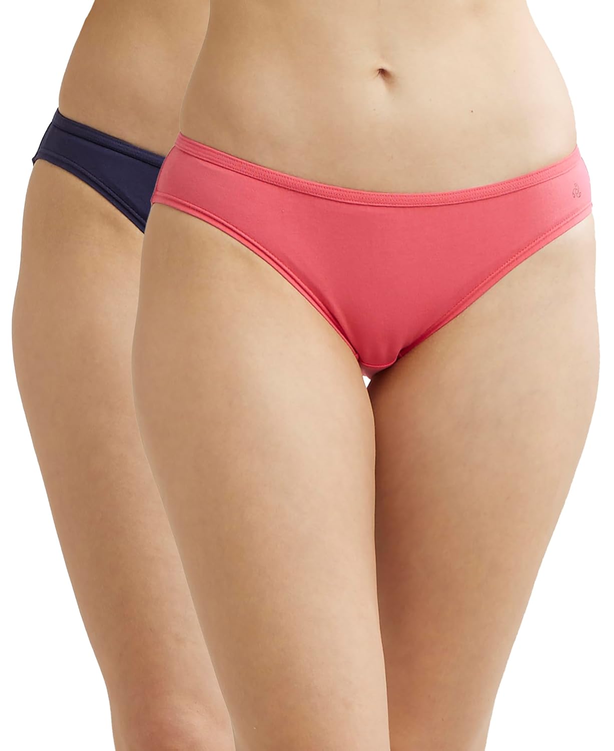 Jockey Women's Mid Waist Bikini Super Combed Cotton Elastane