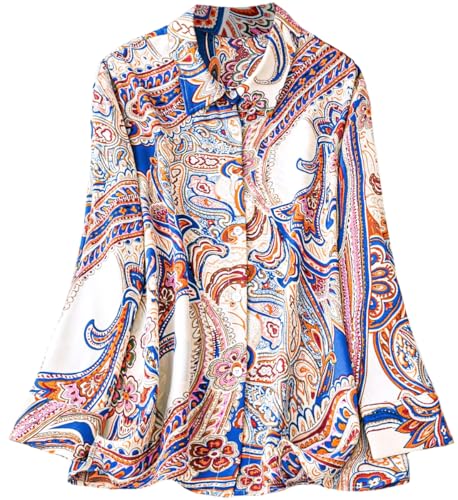 Leriya Fashion Women's Rayon Korean Style Long Sleeve Oversized Button Down Shirt | Plus Size Workwe - Authentic Leriya Clothing | UrbanThreads - Image 2