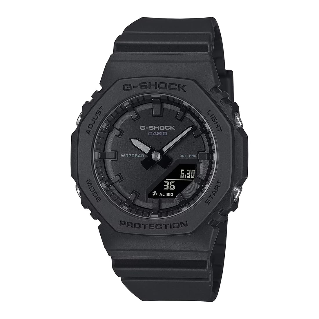 Casio G-Shock GMA-P2100BB-1ADR Analog-Digital Black Dial Women