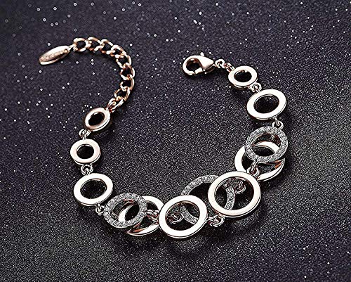 Shining Diva Gold Plated Combo of 2 Bracelets for Women and Girls - Image 5