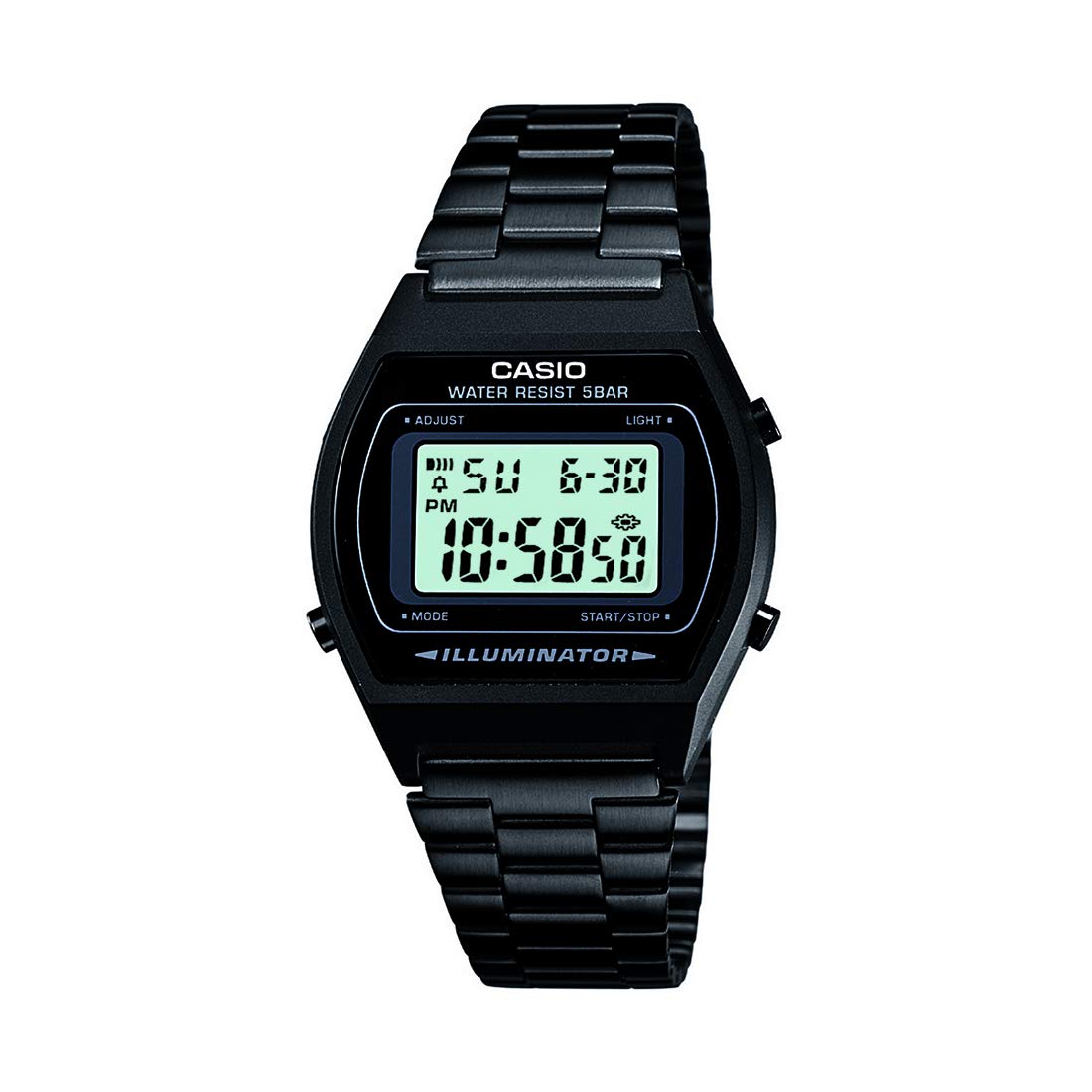Casio B640WB-1ADF Unisex Black Digital Watch