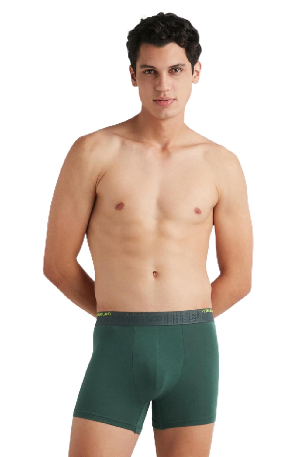 Peter England Men's Cotton Classic Multiple Cut Trunks