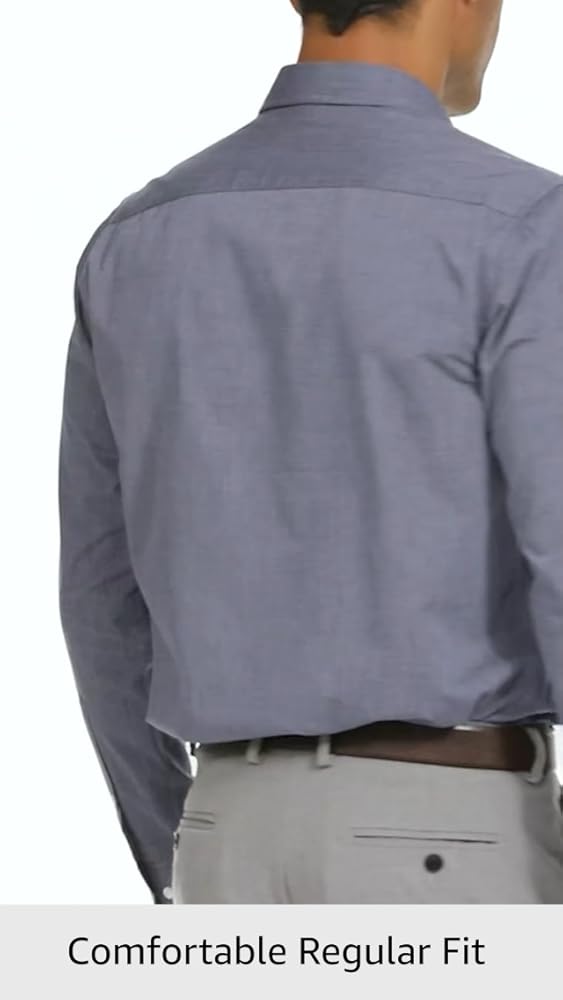 Peter England Men's Cotton Regular Fit Shirt - Image 3