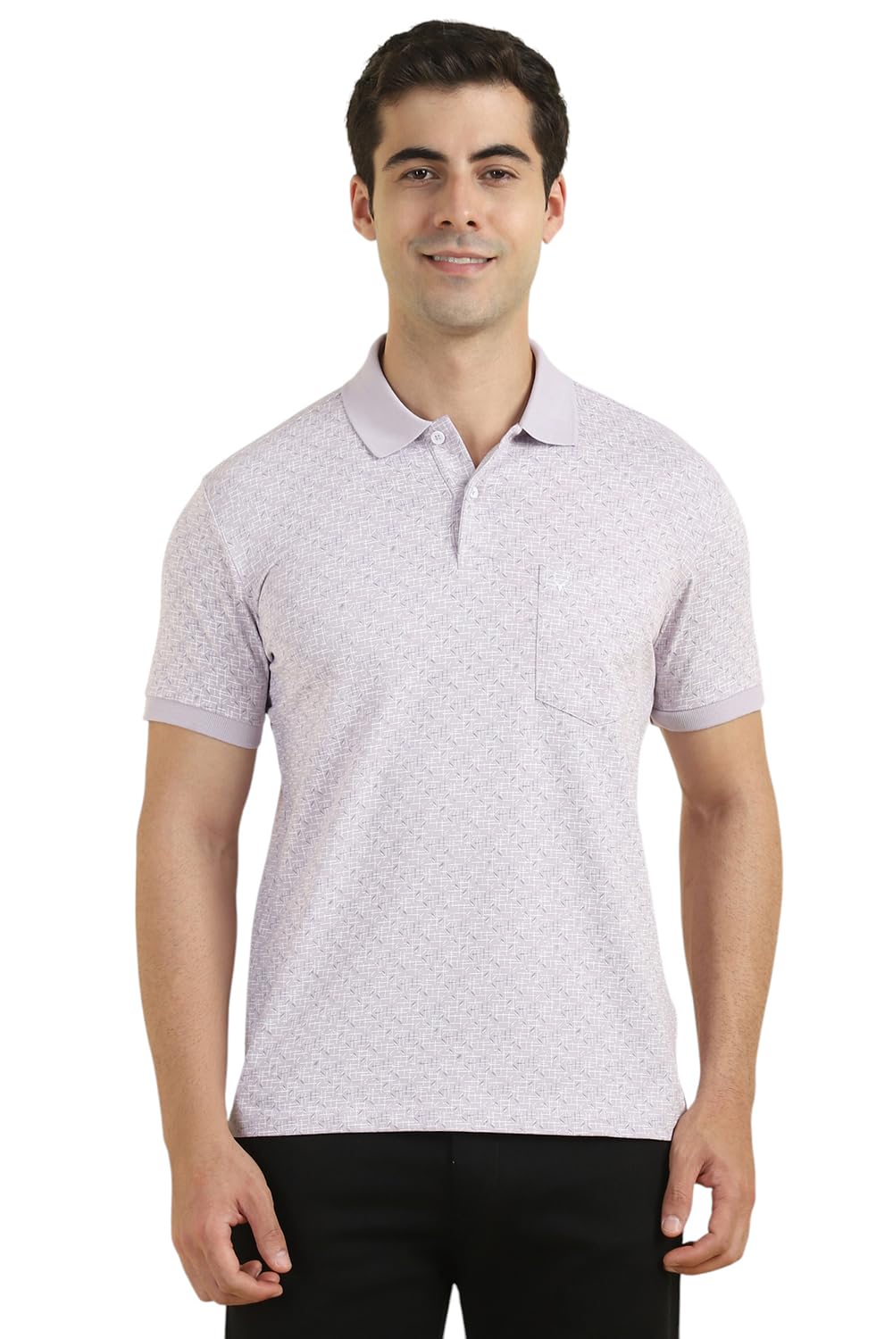 Allen Solly Men's Solid Regular Fit T-Shirt