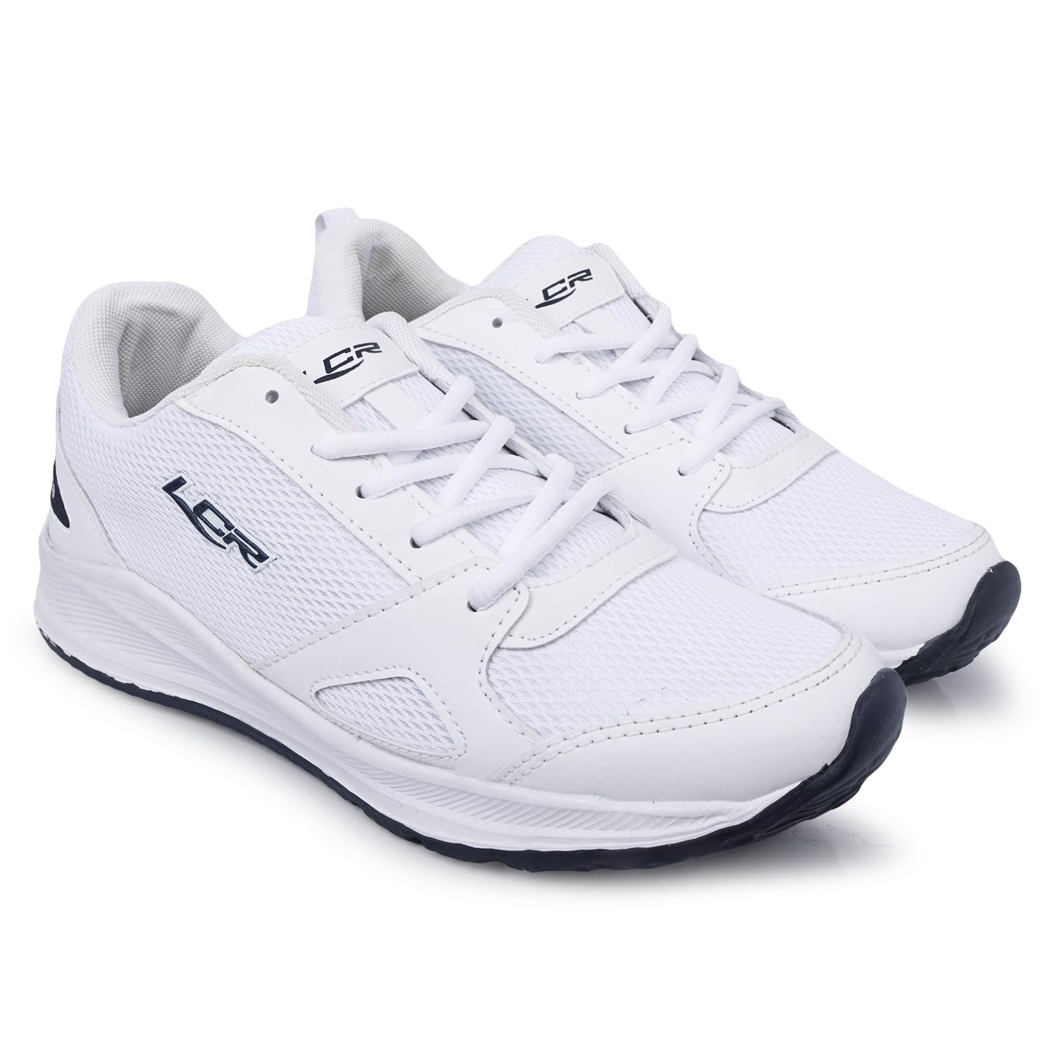 Lancer Mens Wonder-6wht-nbl1 Running Shoes - Authentic Lancer Footwear | UrbanThreads