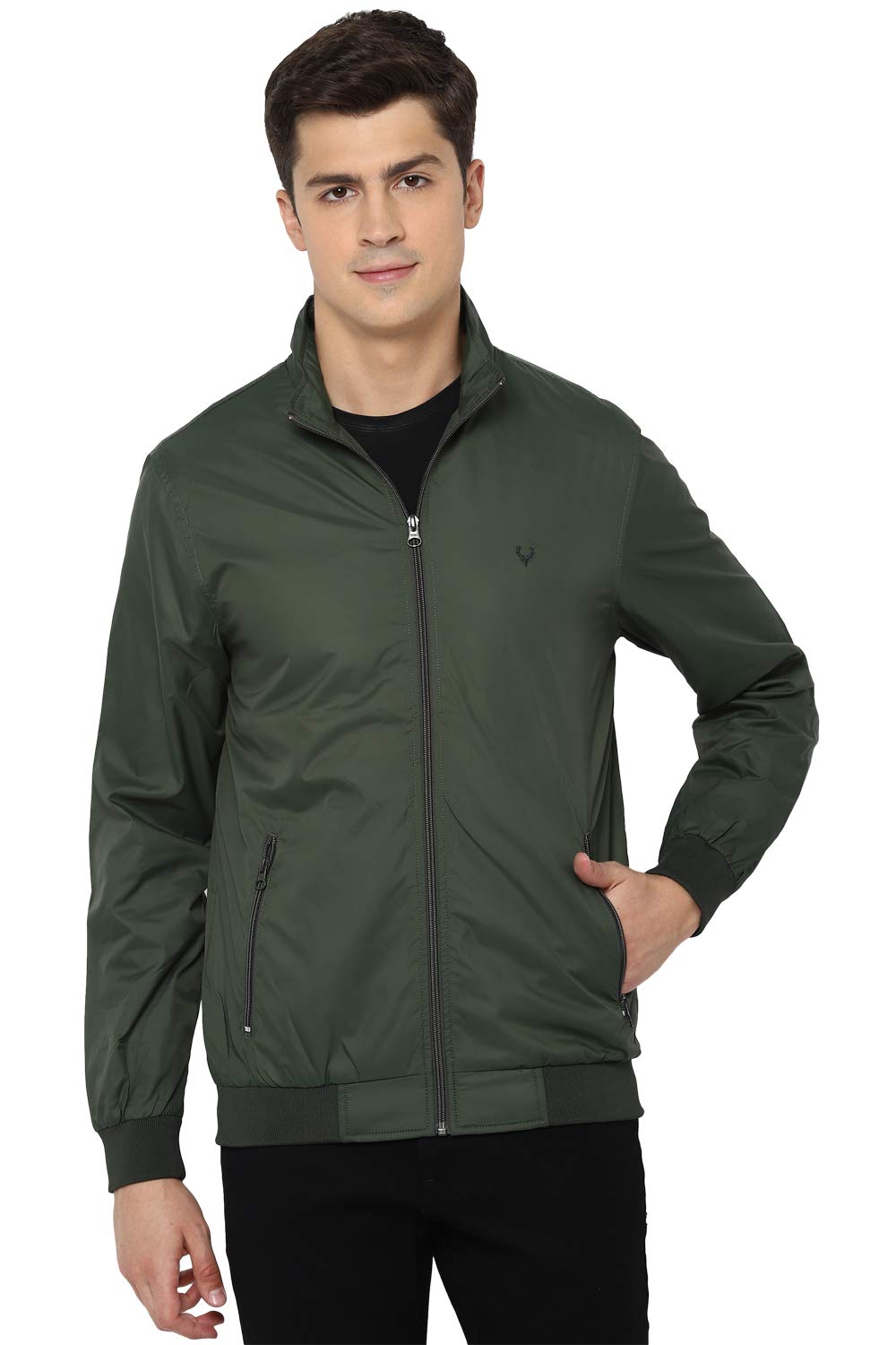 Allen Solly Men's Polyester Casual Jacket