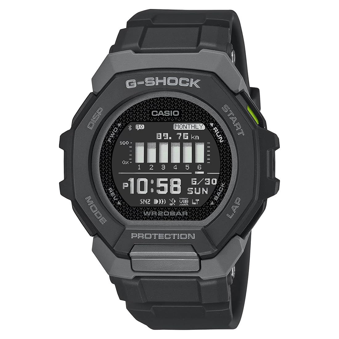 Casio G-Shock GBD-300 Black Fitness Watch
