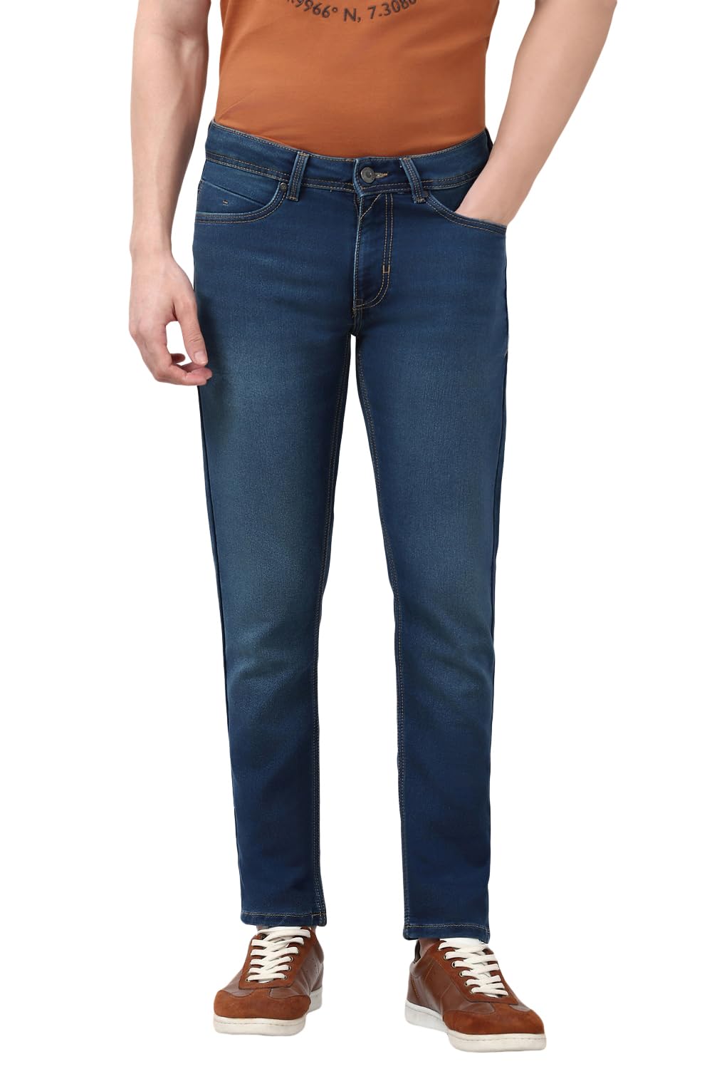 Peter England Slim Tapered Jeans