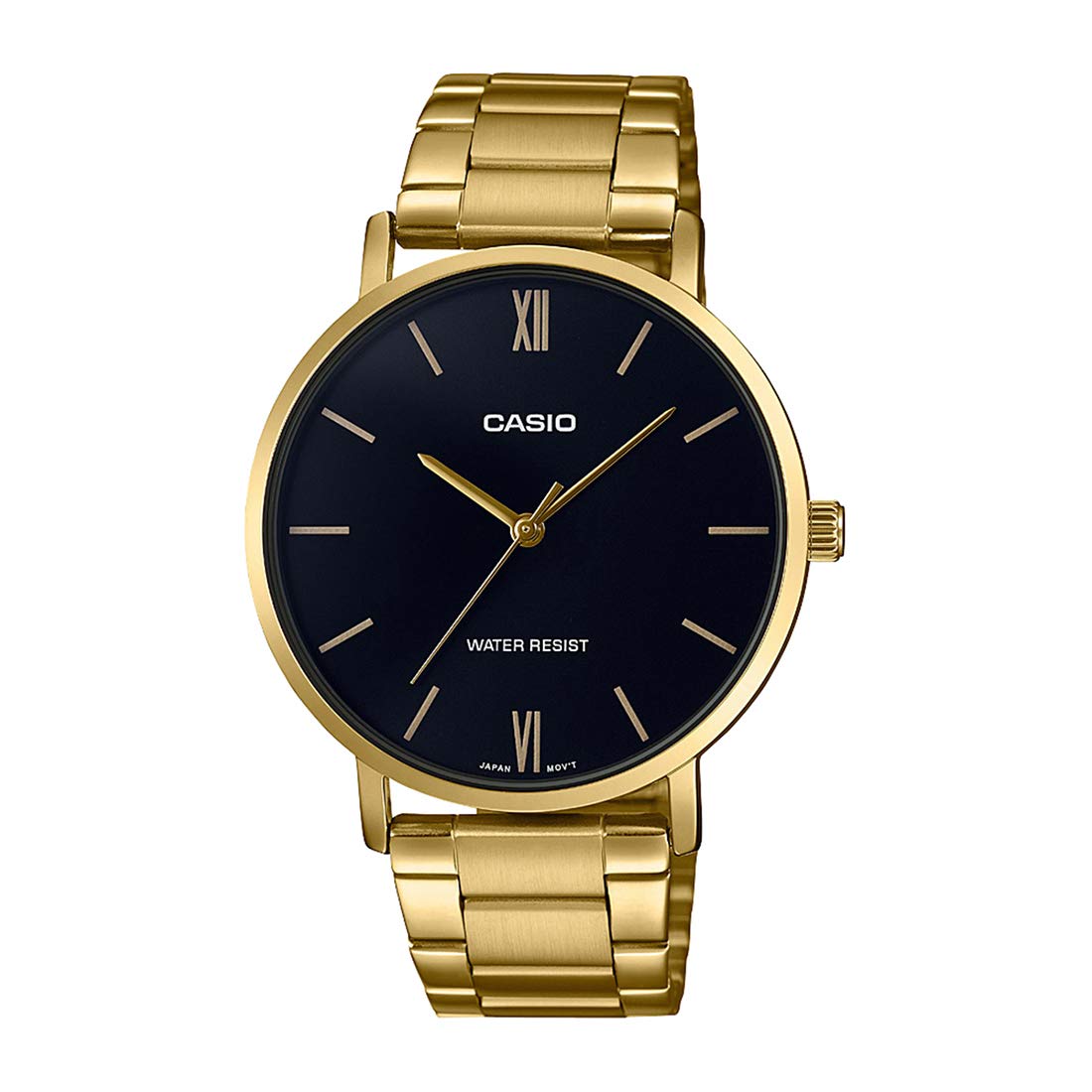 Casio Enticer Black Dial Watch Men