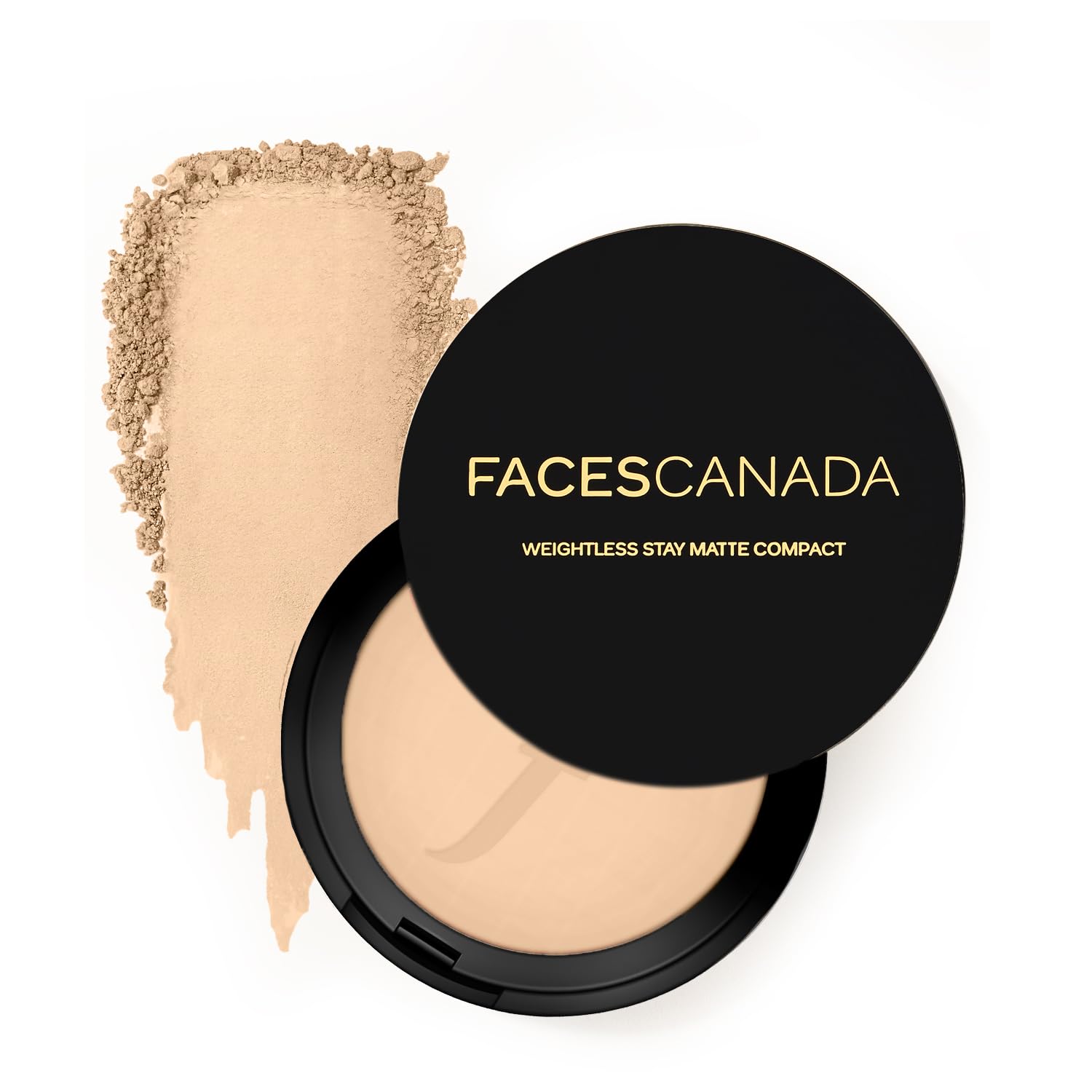 FACESCANADA Weightless Stay Matte Finish Compact Powder Natural 9g