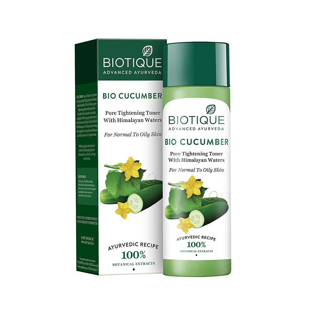 Biotique Cucumber Pore Tightening Toner Ayurvedic