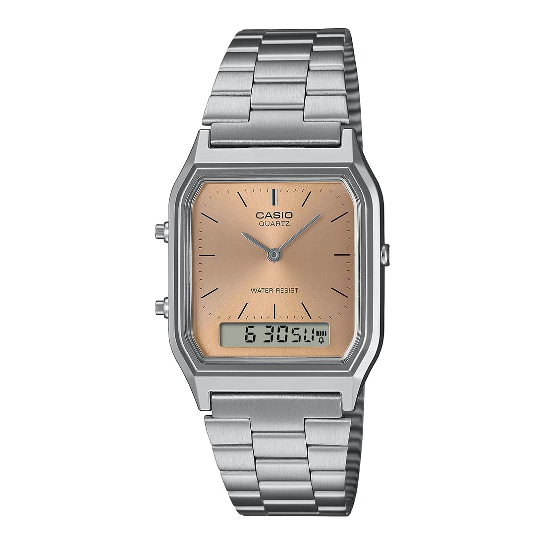 Casio Vintage Orange Dial Watch