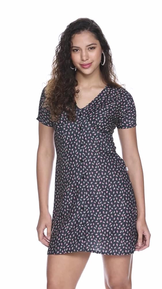 Leriya Fashion Women's Western Mini Dress | Floral Casual Outfit | Summer Short A-Line Fashion Wear - Authentic Leriya Clothing | UrbanThreads - Image 3