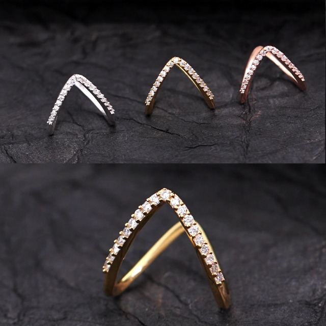 ZAVYA 925 Sterling Silver Gold Plated Vanki Ring | Gift for Wife and Girlfriend | With Certificate o - Authentic ZAVYA Accessories | UrbanThreads - Image 3