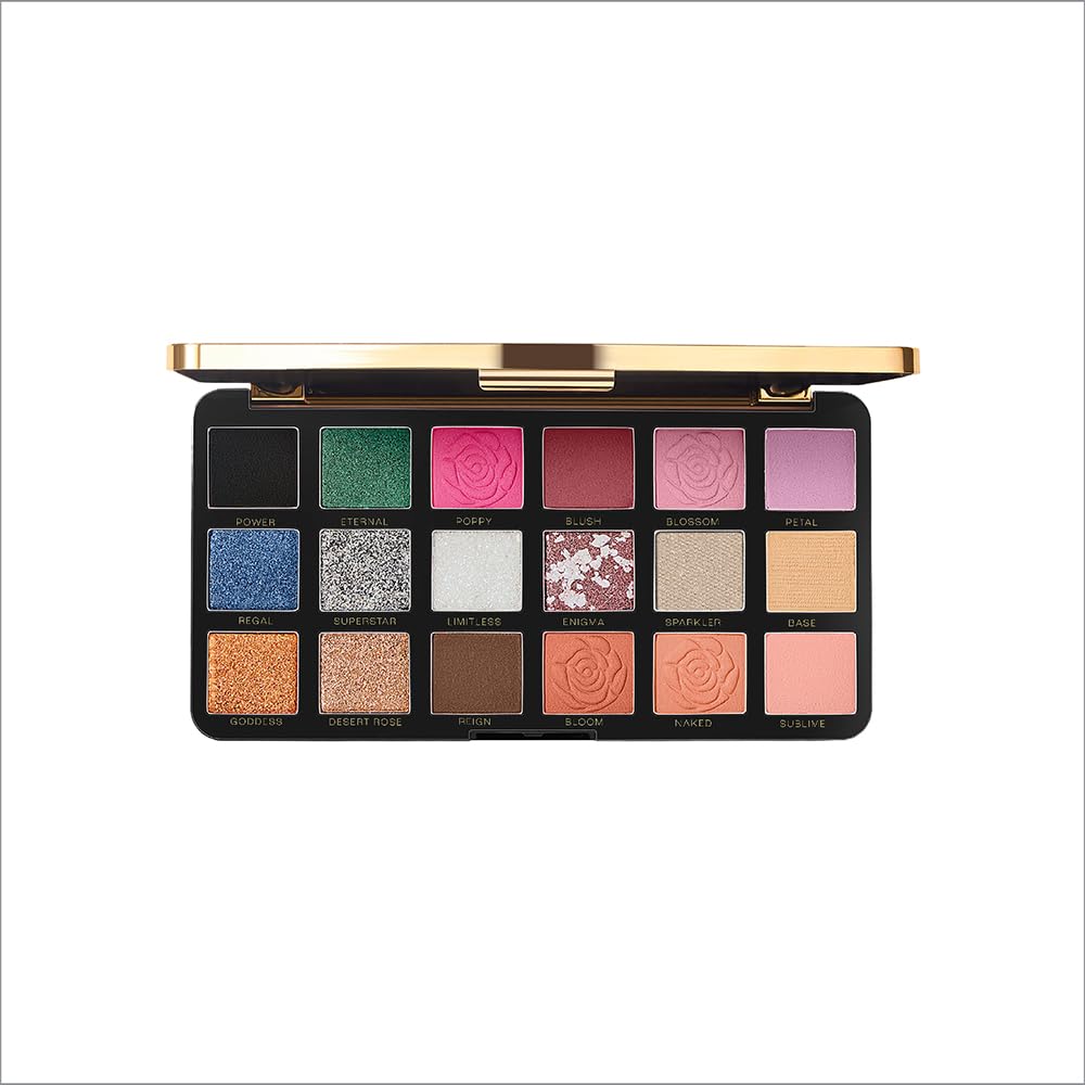 LAKMÉ Smooth Rouge Bloom Eyeshadow Pro-Palette Multicolour 27g