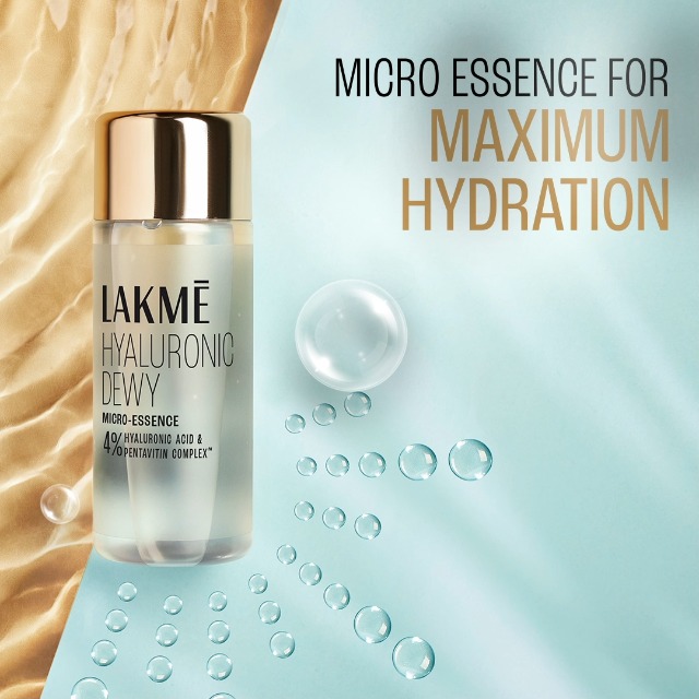 Lakme 4% Hyaluronic Dewy Micro Essence 100 ml - Image 3