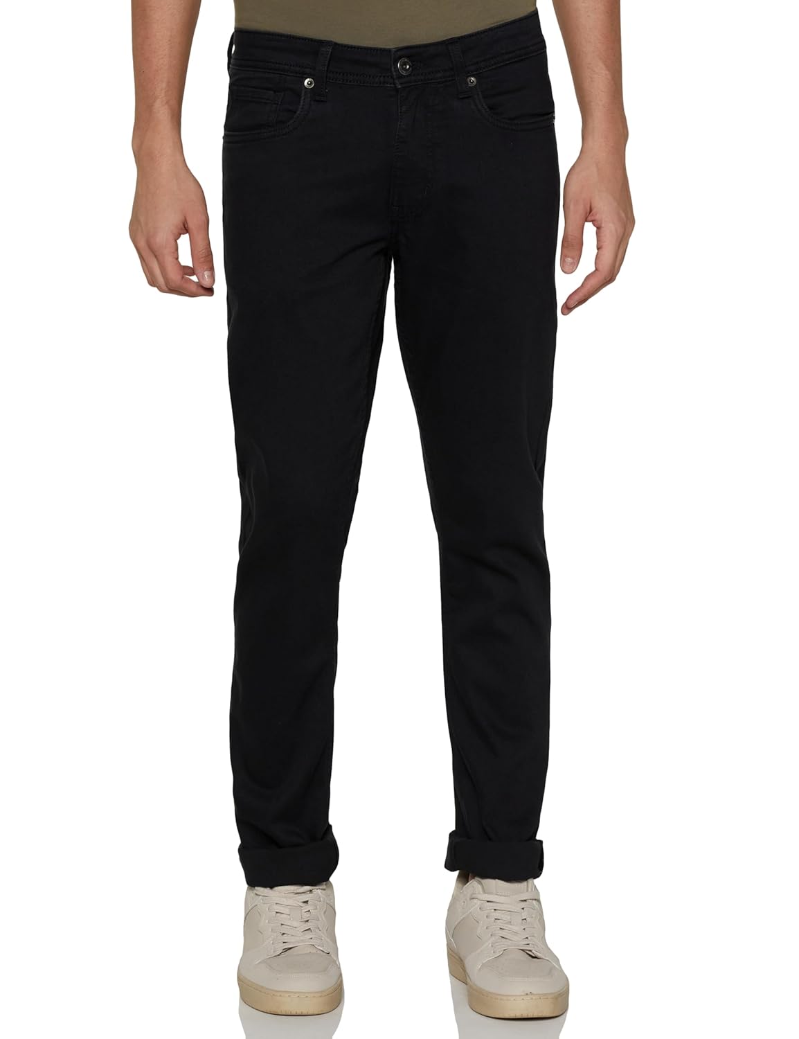 Peter England Men Mid Rise Neo-Slim Fit Stretchable Jeans