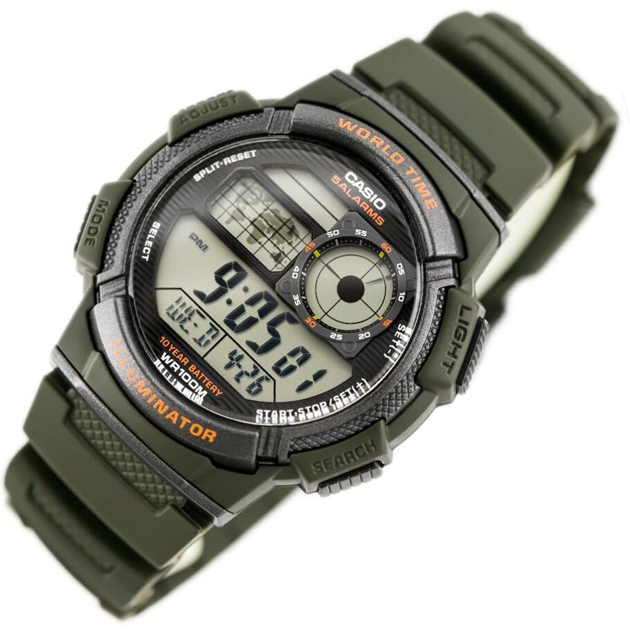 Casio Youth Grey Digital Watch - Image 5
