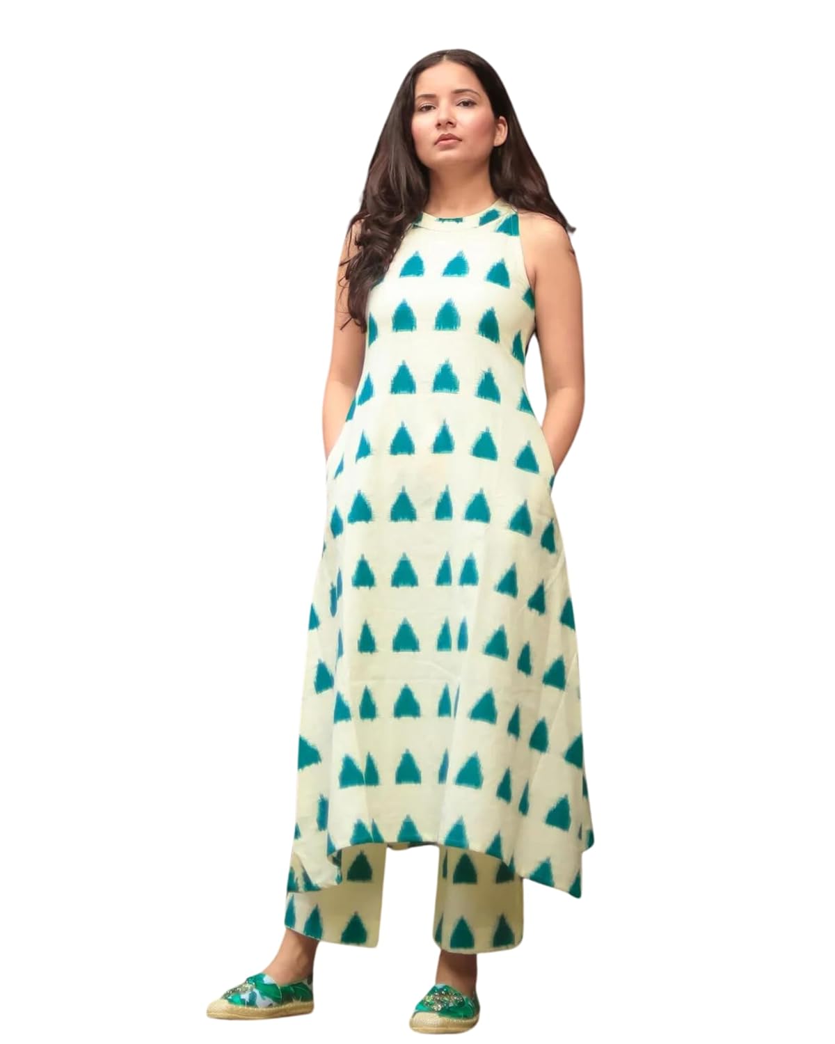Leriya Fashion Women Rayon Knee Length Kurta Pant Set - Authentic Leriya Clothing | UrbanThreads