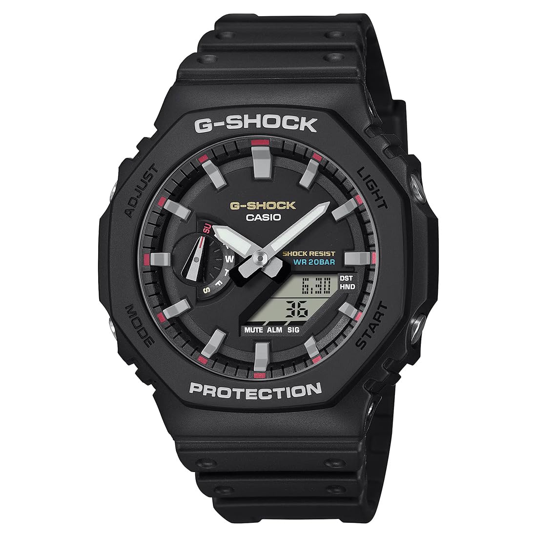 Casio G-Shock GA-2100RL-1ADR Black Watch
