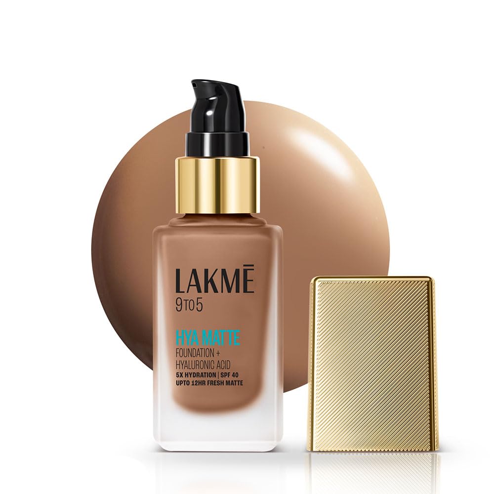 Lakme 9to5 Hya Matte Foundation Cool Cocoa 25ml