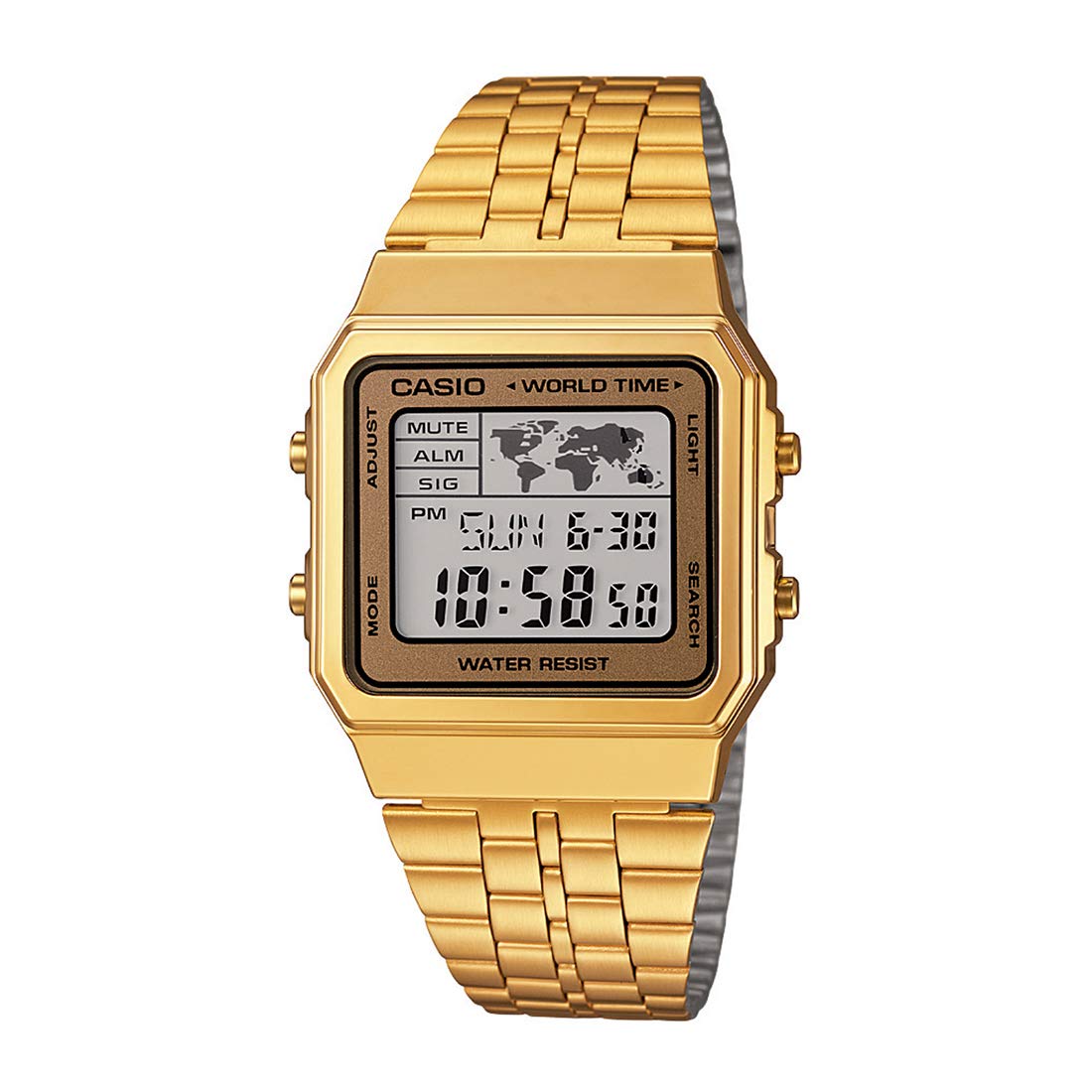 Casio A500WGA-9DF Gold Digital Watch Unisex