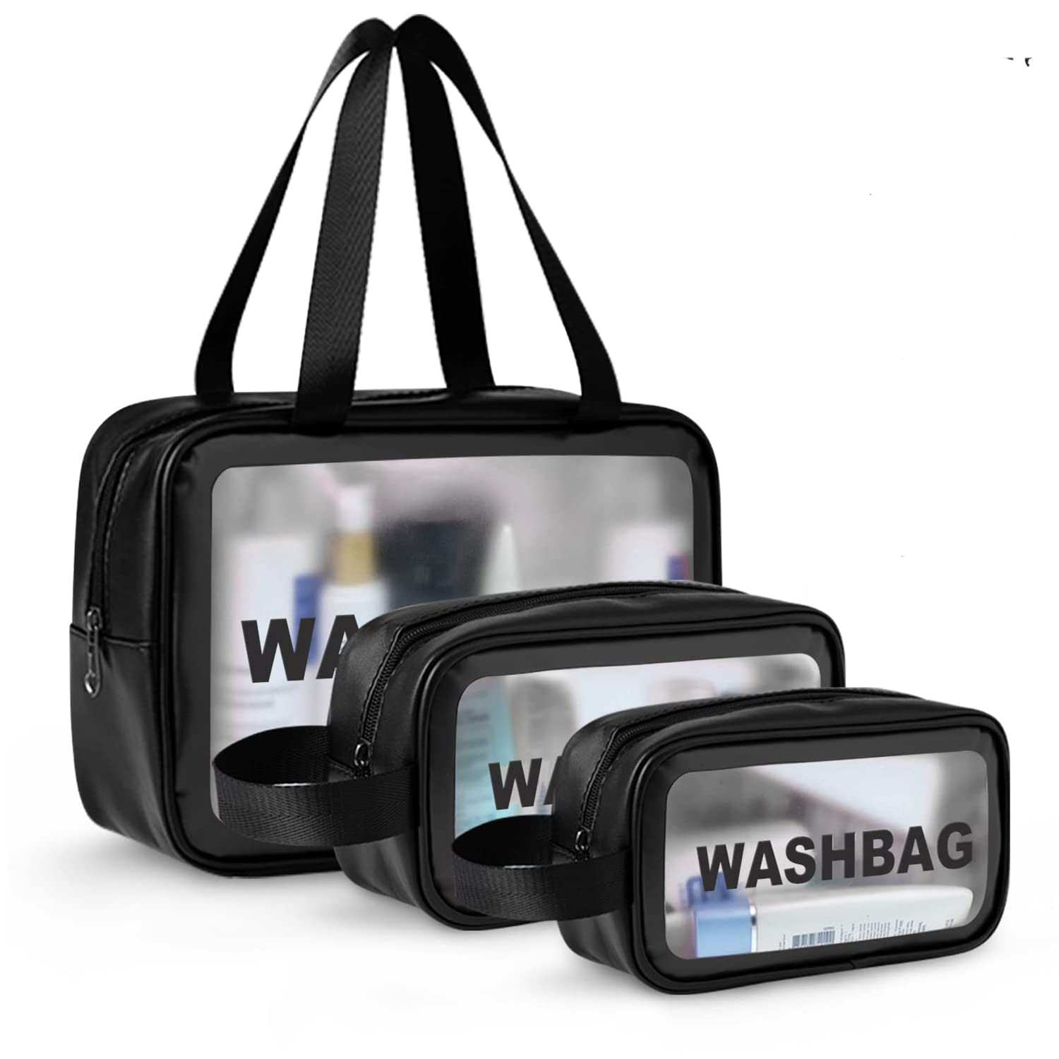 Niwlix Makeup Pouch Travel Toiletry Bag for Women