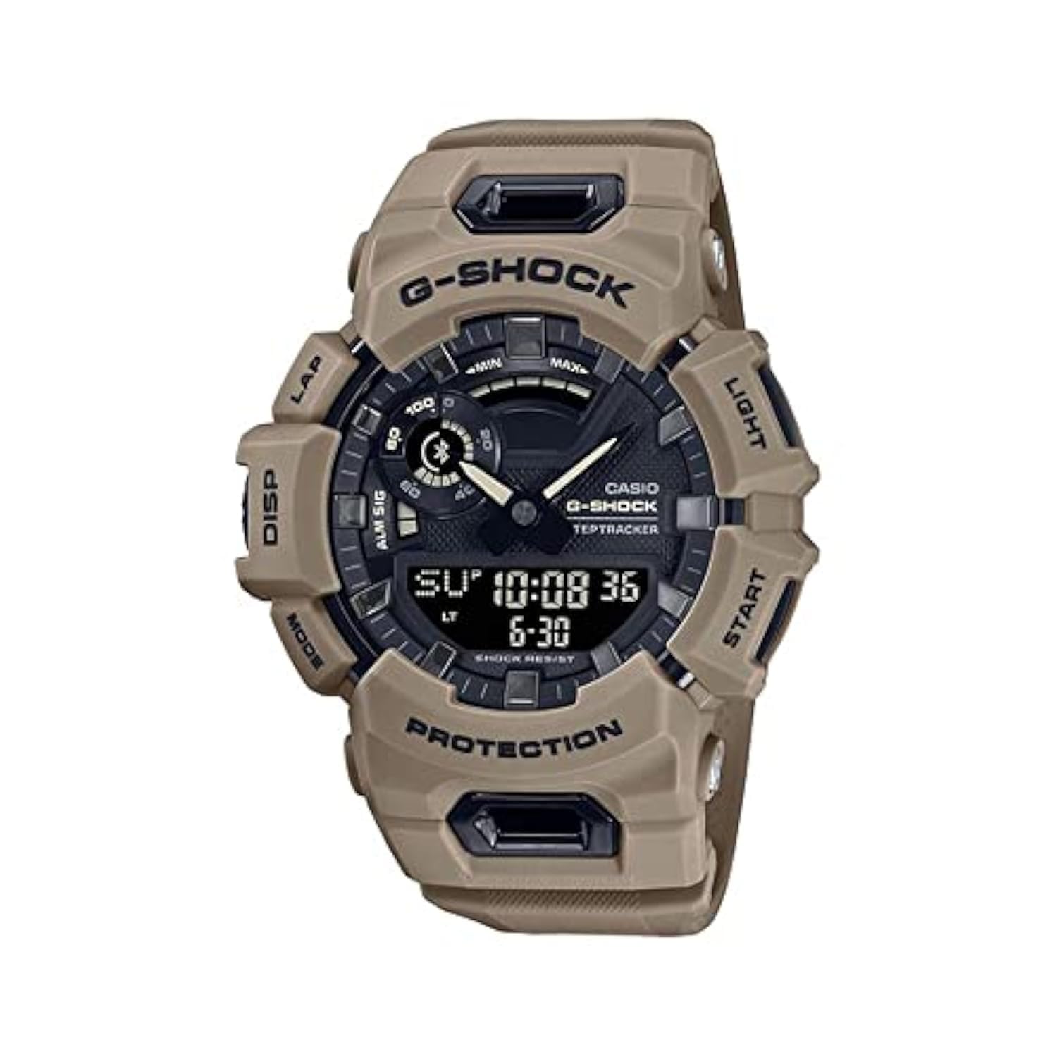Casio G-Shock Brown Sport Watch Step Tracker Shock Resistant