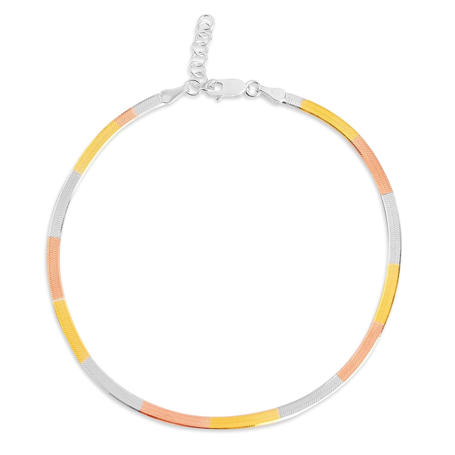 ZAVYA 925 Sterling Silver Anklet (Single) | Gift for Women & Girls | With Certificate of Authenticit - Authentic ZAVYA Fashion | UrbanThreads