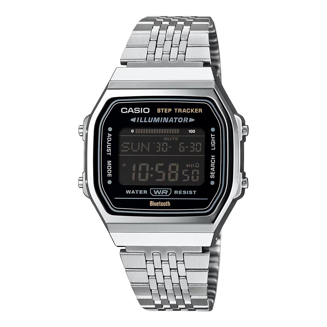 Casio Vintage Bluetooth Digital Watch Black Dial Unisex
