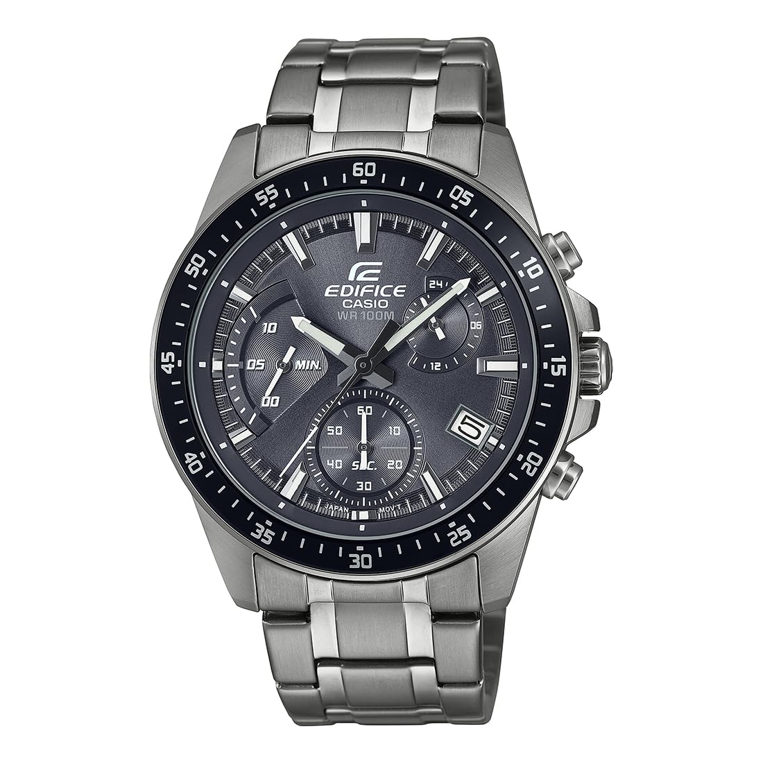Casio Edifice Grey Dial Chronograph Watch