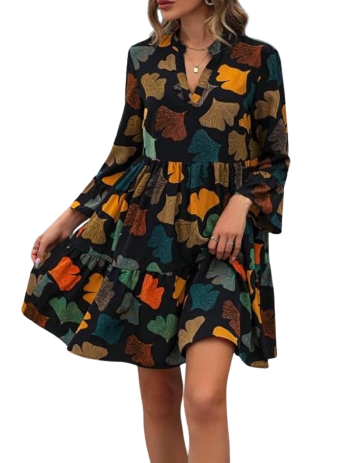 Leriya Fashion Women’s One Piece Dresses – Stylish Midi Dress for Women | Summer Casual Wear for Eve - Authentic Leriya Clothing | UrbanThreads