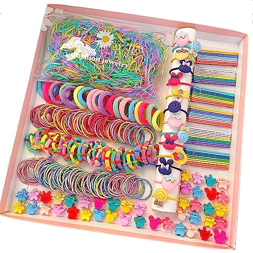 Shining Diva 74-1220 Pcs Colorful Hair Bands Hairpins Clips - Image 2