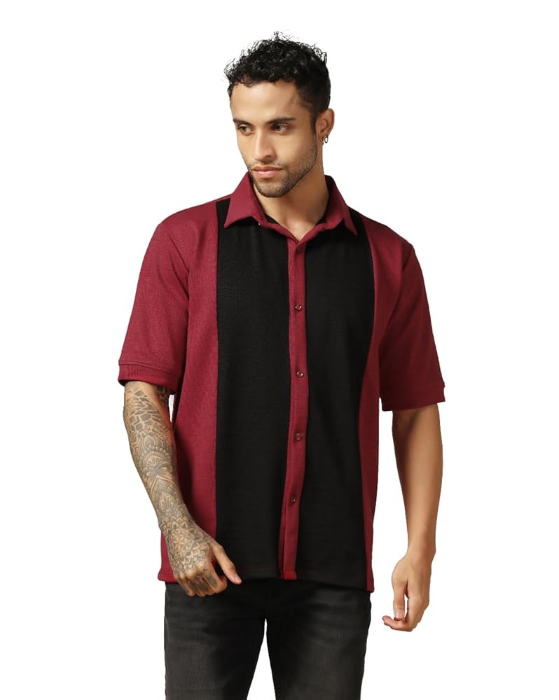 Leriya Fashion Shirt for Men| Half Shirt for Men| Half Shirt for Men| Men Stylish Shirt - Authentic Leriya Clothing | UrbanThreads - Image 2