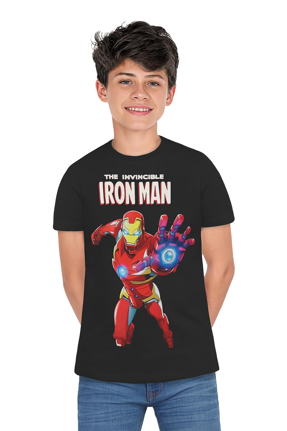 Allen Solly Boys Crew Neck T-shirt Character Graphic Print