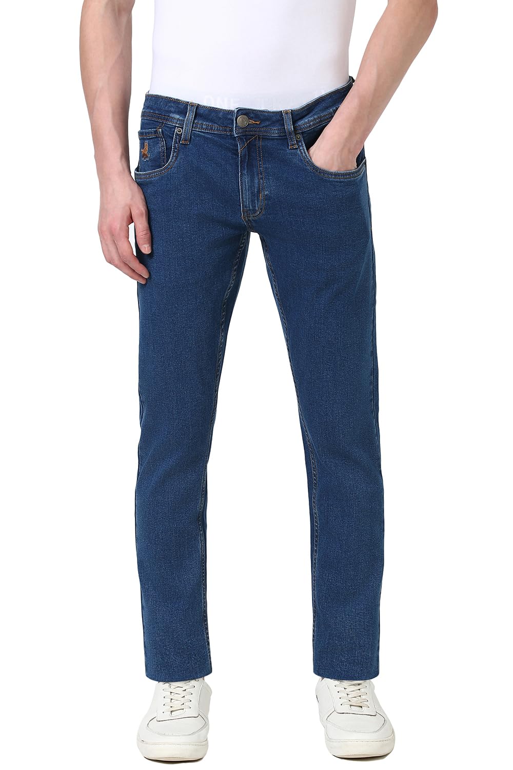 Peter England Men Mid Rise Skinny Fit Jeans