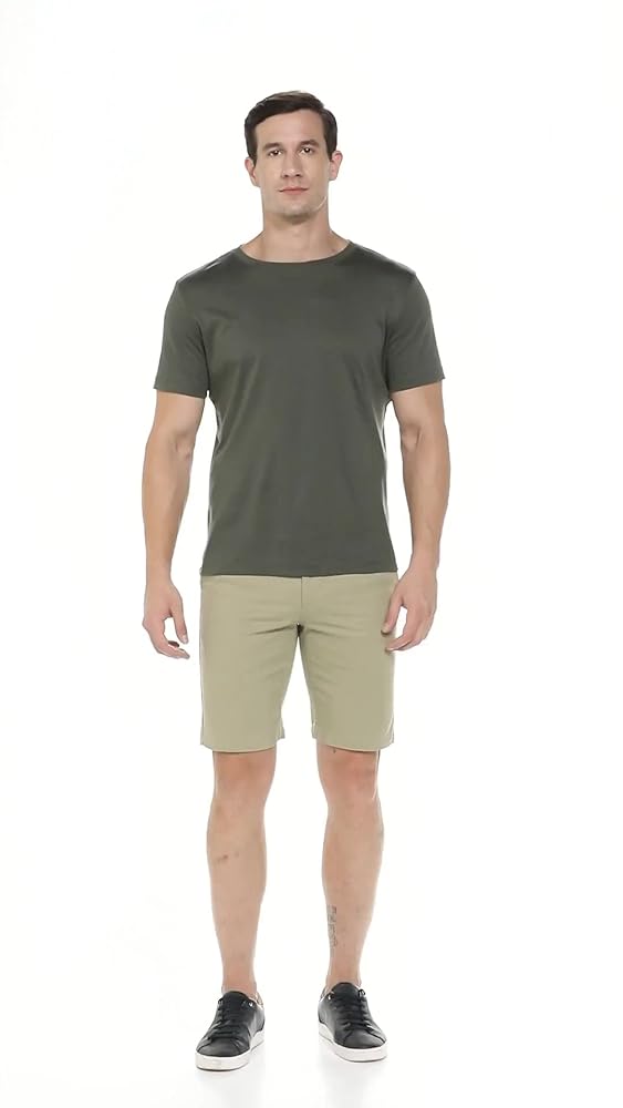Peter England Men's Chino Casual Shorts - Image 3