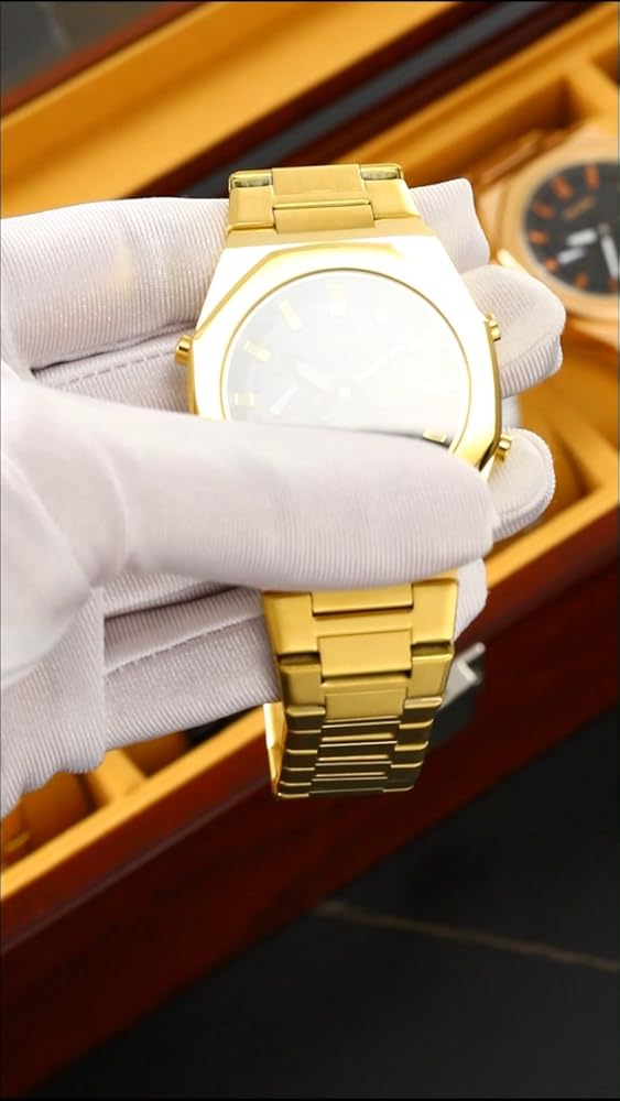 SKMEI Dual-Display Stainless Steel Watch - Image 3