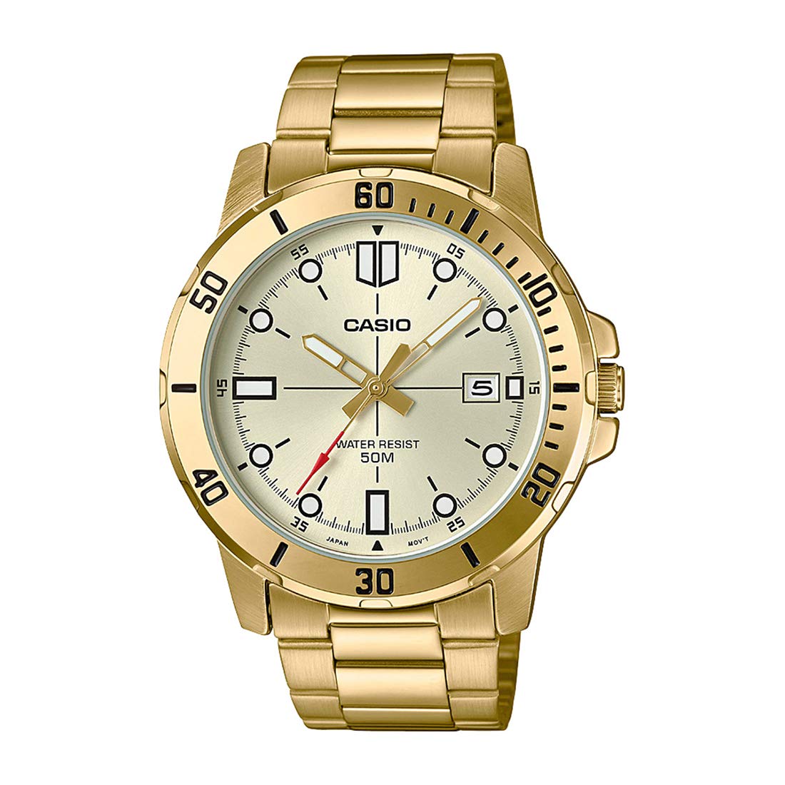 Casio Enticer Gold Watch for Men
