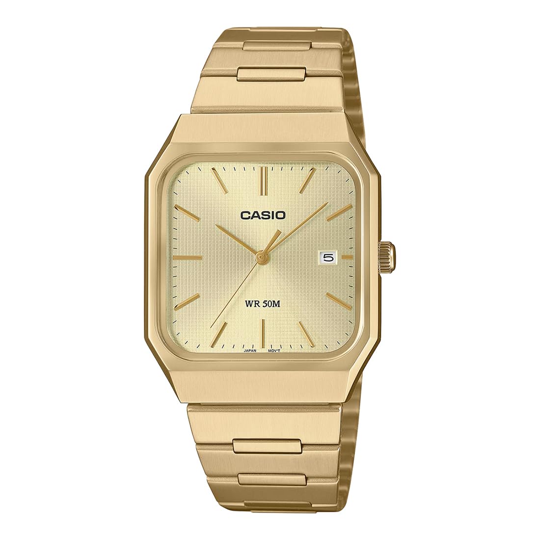 Casio MTP-B185G-9AVDF Analog Gold Dial Men