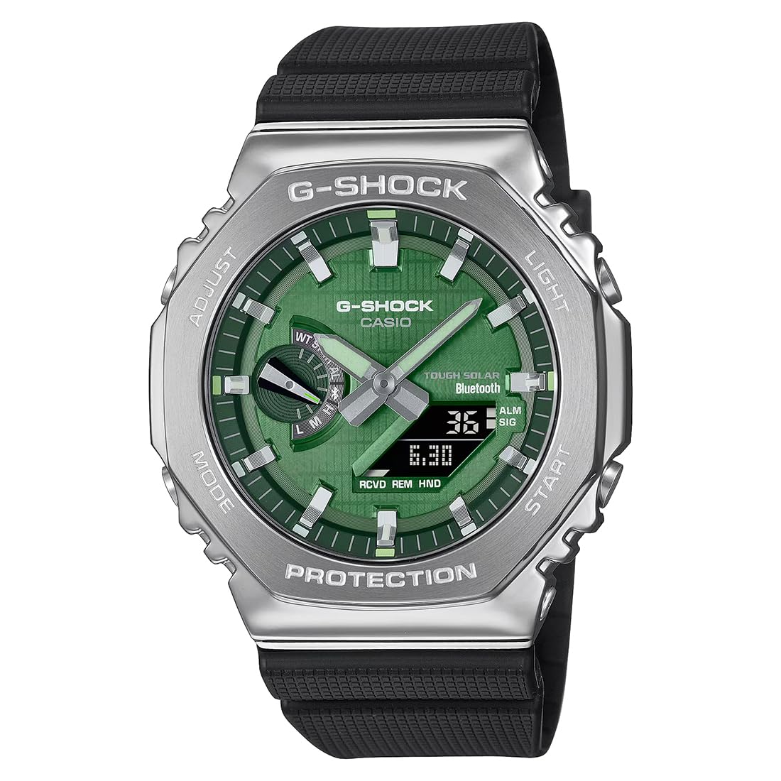 Casio G-Shock GBM-2100A-1A3DR Bluetooth Green Dial Men