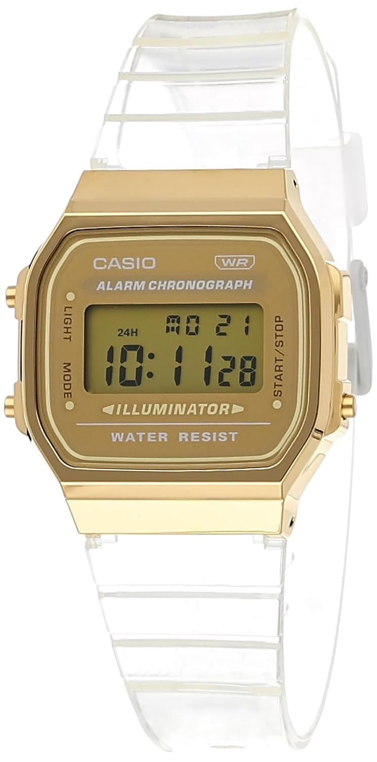 Casio A168XESG Gold Digital Watch
