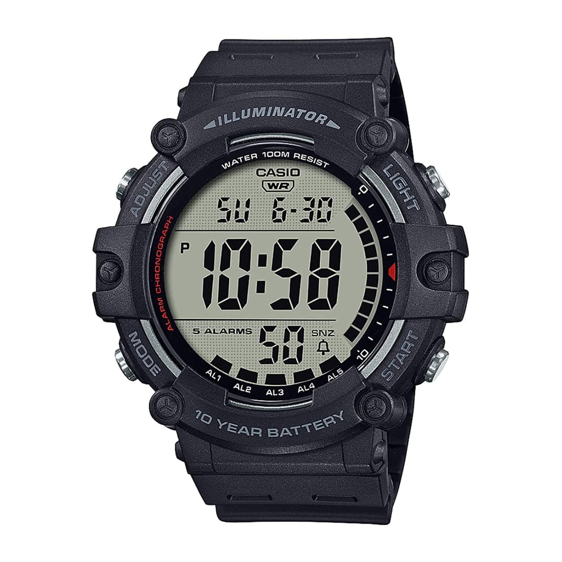 Casio Youth Digital Watch Black AE-1500WH-1AVDF