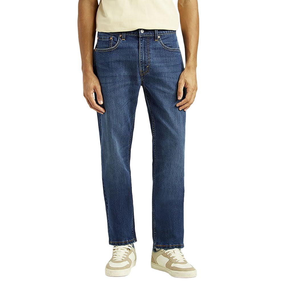 Levi's Men's 505 Straight Fit Mid Rise Jeans