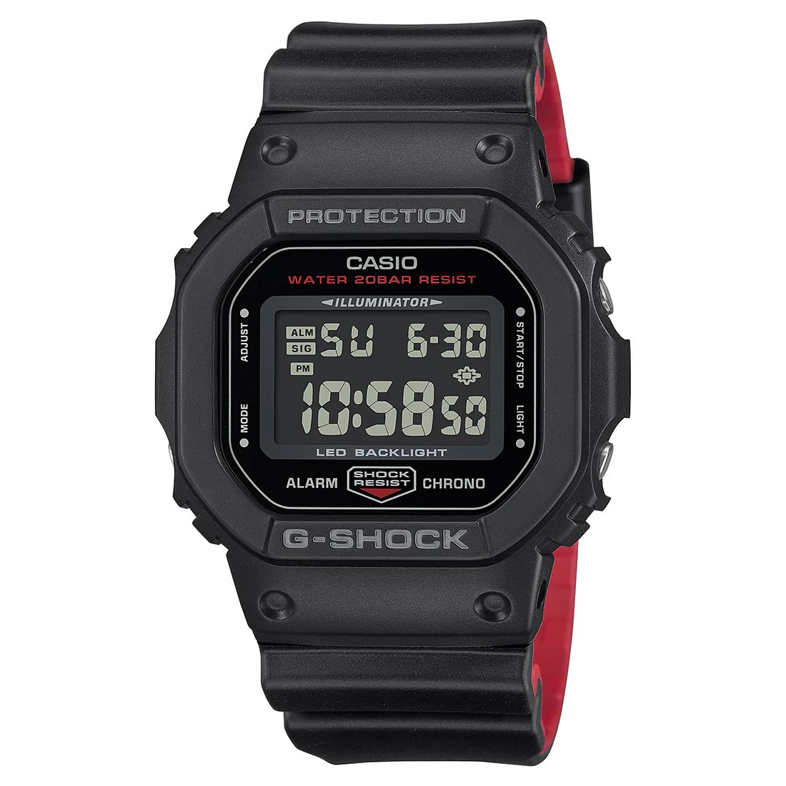 Casio G-Shock DW-5600UHR-1DR Digital Black Dial Men