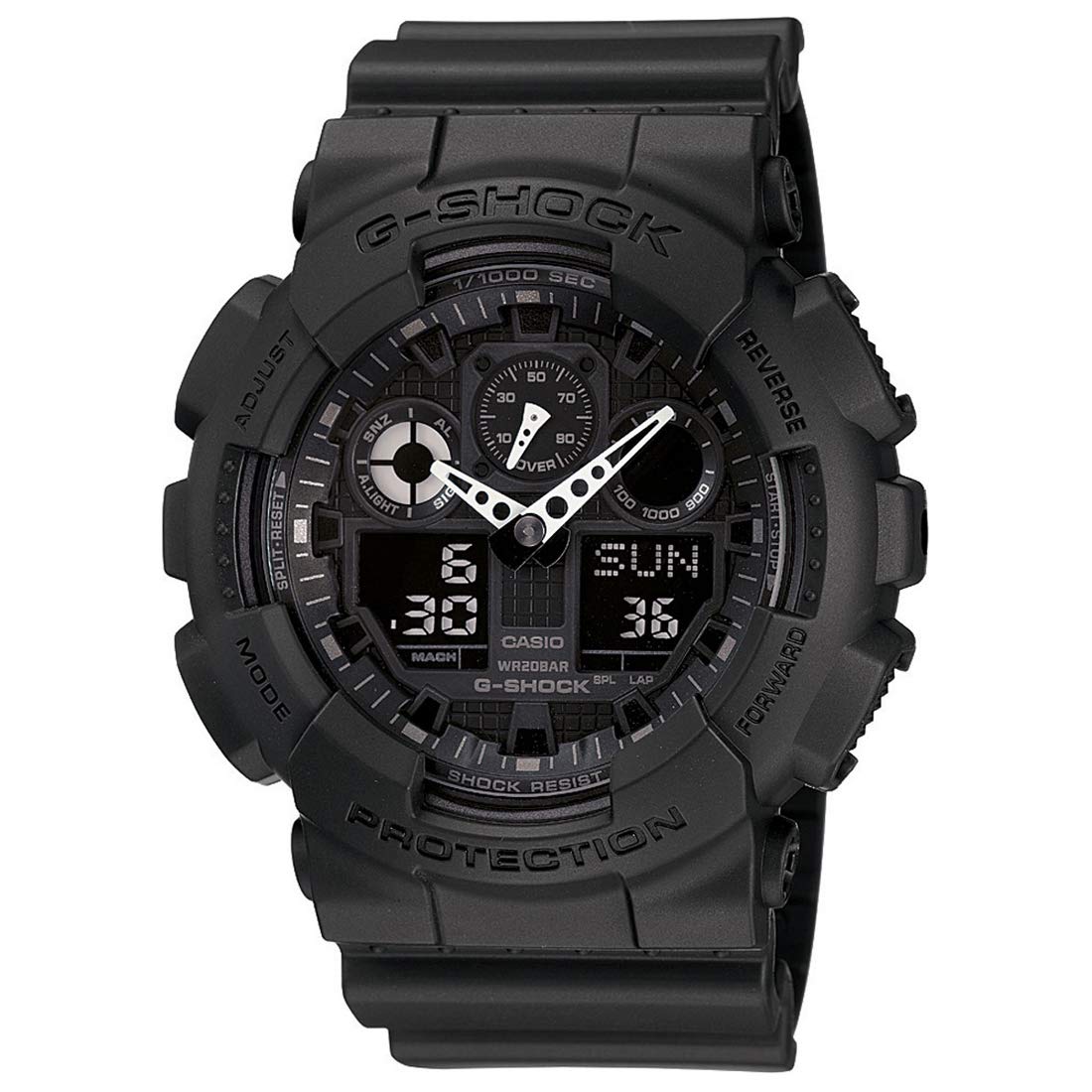 Casio G-Shock GA-100-1A1DR Analog-Digital Men Watch Black