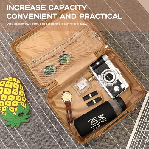 Yagzon ABS Hard Shell Cosmetic Travel Makeup Case - Image 5