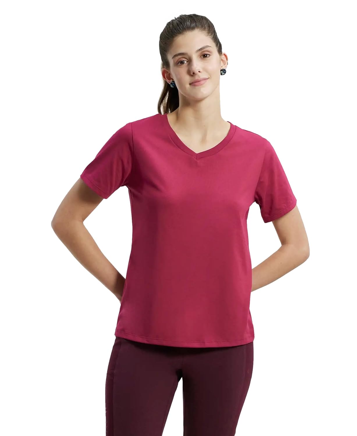 Jockey Women's Super Combed Cotton Relaxed Fit T-Shirt