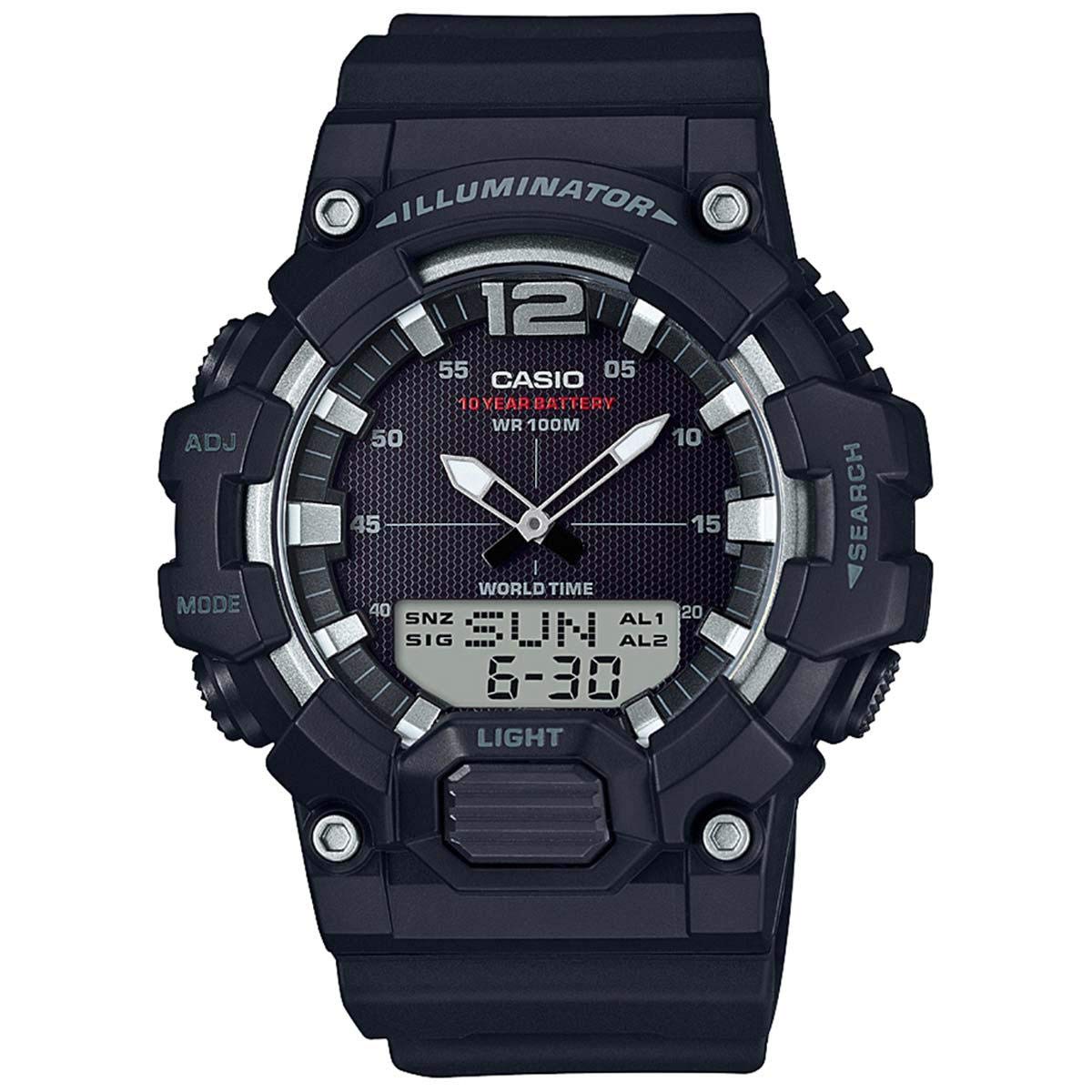 Casio Youth Series Analog-Digital Black Dial Men's Watch HDC-700-1AVDF